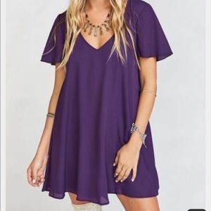 Purple Kylie Dress